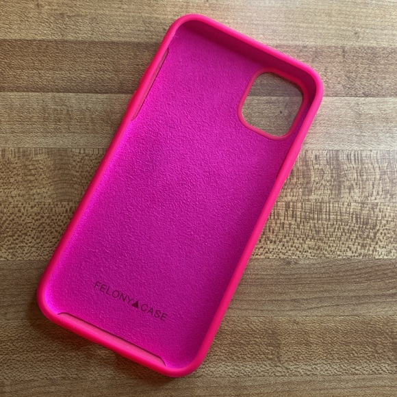 iphone 11 neon pink phone case - Picture 3 of 4